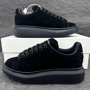 Alexander McQueen Black Suede Casual Sneakers
